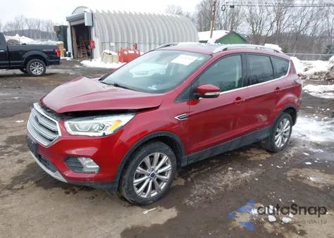 2017 Ford Escape Titanium z USA, uszkodzony, nr VIN 1FMCU9JD6HUA30708